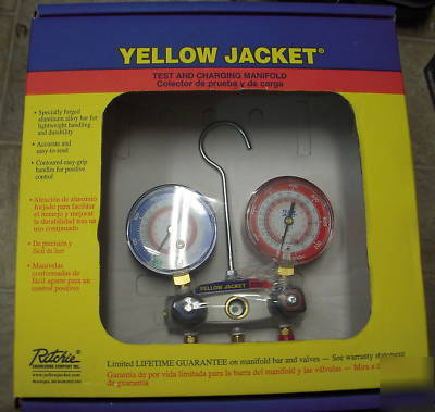 Ritchie yellow jacket test & charging manifold (w)