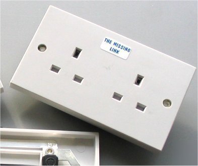 Silver plated double wall socket ultra pure EPS100