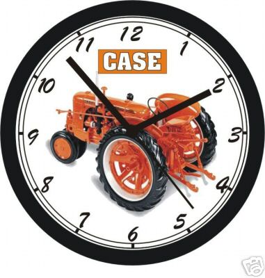 New case classic tractor wall clock- -personalized free
