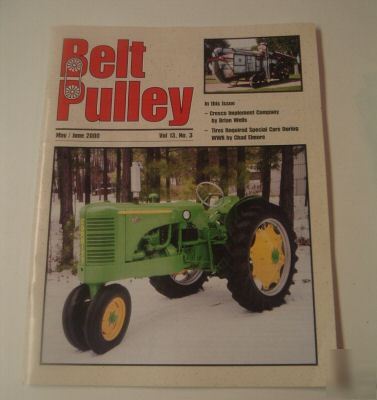 Belt pulley magazine, may / june 2000, contents listed
