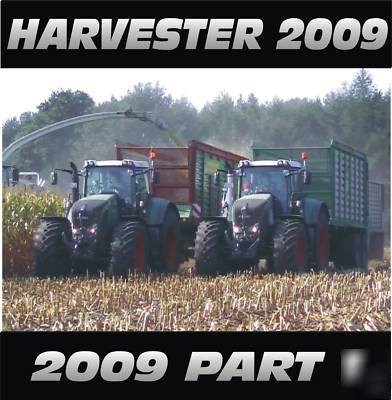 Harvester 2009 part 1 tractor film farming claas 2X dvd