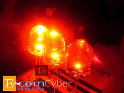 10 leds 10MM ultra bright red led 15000 mcd neon-LD45