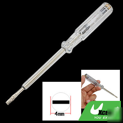 100-500V ac voltage slotted screwdriver testing pen