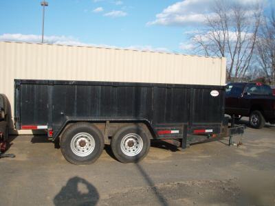 Bray heavy duty dump trailer