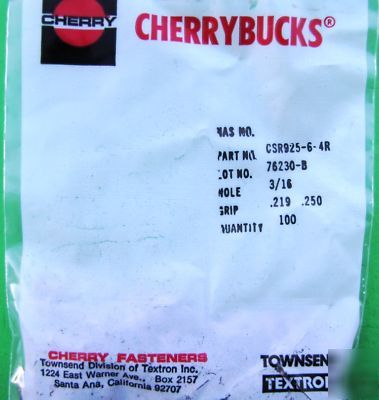 Cherry / cherrybucks rivet CSR925-6-4R - pack of 100