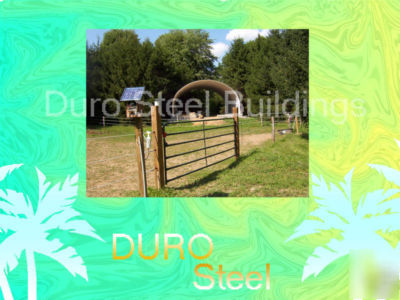 Duro steel shed 25X30X12 metal prefab workshop building