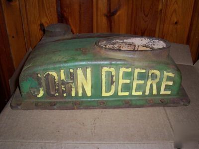 John deere unstyled model b upper radiator tank 