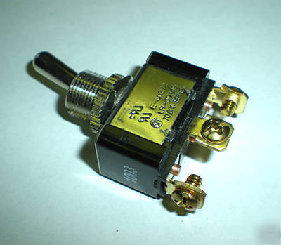 New on-off-on toggle switch, 20AMP, 3/4HP, 