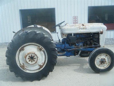 Original ford 4000 farm tractor with power steering