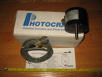 Photocraft incremental encoder w/cable rlq-1024/12 
