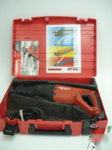 Hilti wsr 1250-pe reciprocating saw