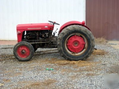 1961 massey ferguson 35 nice tractor bush hog/mower