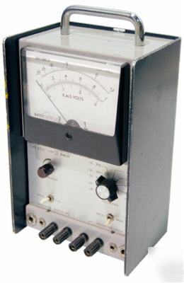 Bayly 6035 ac voltmeter and 1000 hz generator