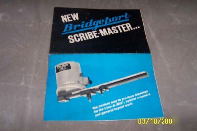 Bridgeport scribe-master attachment mill milling wow 