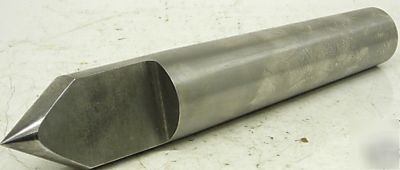Used carbide tipped dead center with cut out #12 b&s 