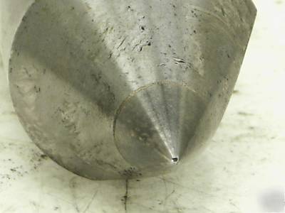 Used carbide tipped dead center with cut out #12 b&s 