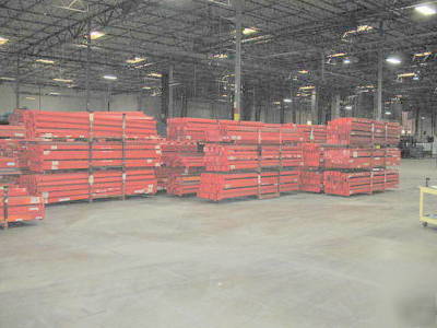 Used pallet racking/beams/wire decking interlake style