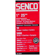 Senco fastening systems DA25EPB nail air finish 2.5 BX3