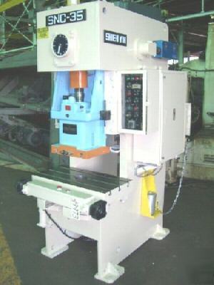 Seyi (shieh yih) gap frame press, 35 ton, 3 hp (19973)