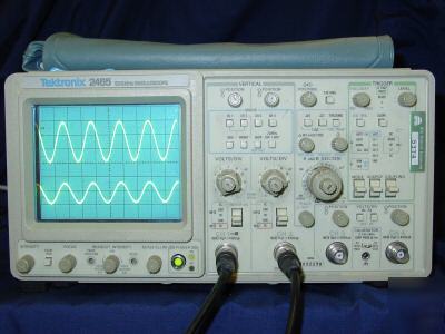 Tektronix 2465 analog oscilloscope 2 channel 300MHZ