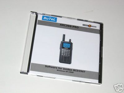 Butel ARC396-pro software for uniden BCD396T scanner