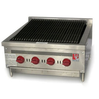 Wolf SCB25C char-broiler, 25