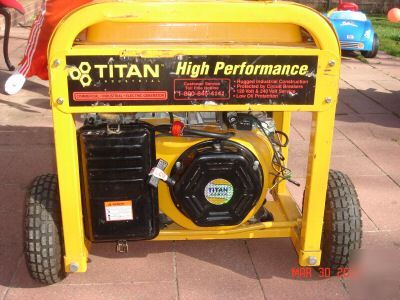 8500 watts titan generator 