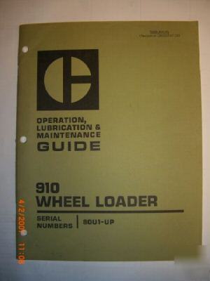 Caterpillar 992 wheel loader operator's guide