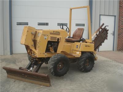 1999 vermeer V3550A trencher no auction