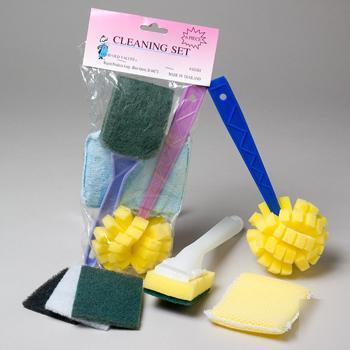 6 piece cleaning set case pack 96 6 piece cleaning set
