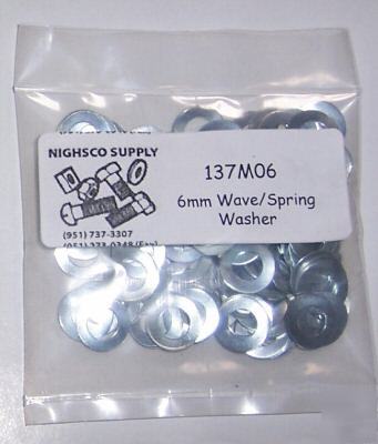 6MM wave/spring washer -100 quant-high quality- 137M06