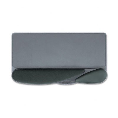 Acco memory foam wrist pillow platform, black