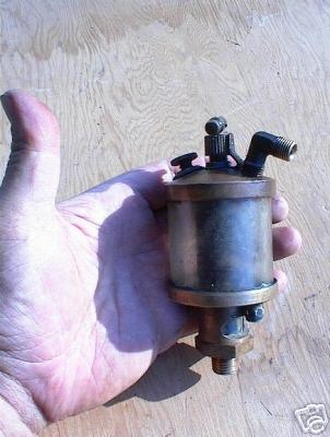 Essex brass corp oiler hit miss gas engine