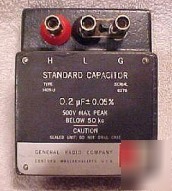 General radio gr 1409U standard capacitor