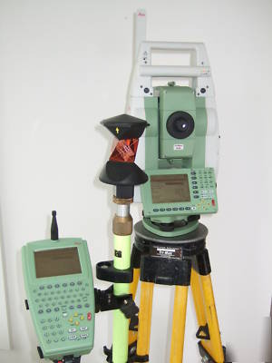 Leica tcrp 1205 robotic total station complete, RX1220