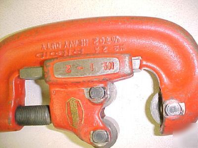 Nice ridgid tools no. 2A pipe cutter 1/8