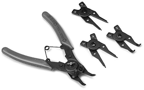 Snap ring plier set auto tools kit