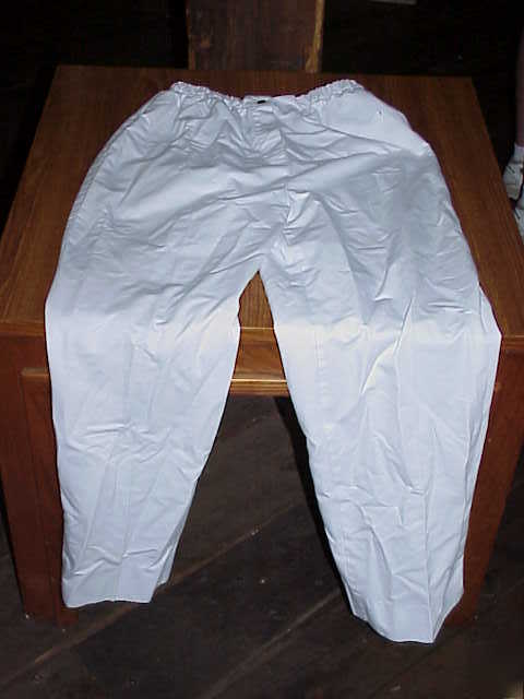 White pants, great for ffa/4H/painters- 2 pairs - 10L
