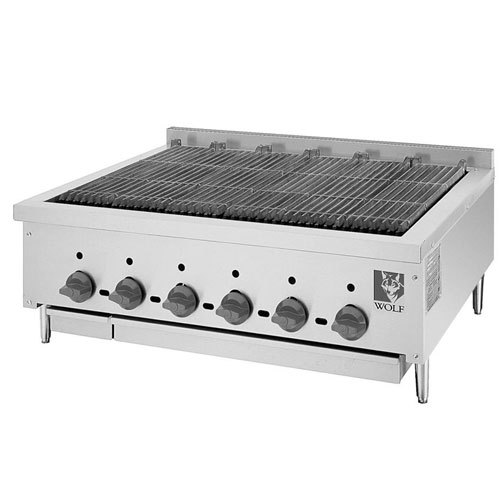 Wolf SCB36C char-broiler, 36