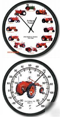 Allis chalmers gtractor clock thermometer wheel dial