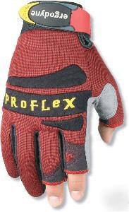 Ergodyne proflex 720 work trades fingerless gloves x-lg