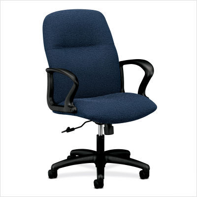 Hon 2070 series managerial mid-back chair fabric: navy