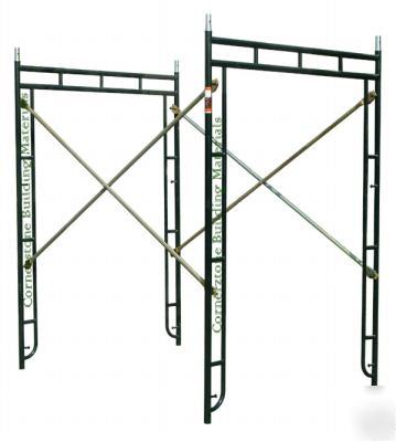 Scaffold set 6'x 7'6'' snap-on canopy frame scaffolding