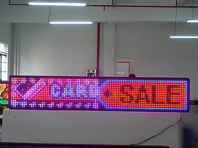 Scrolling led sign outdoor indoor 15.5