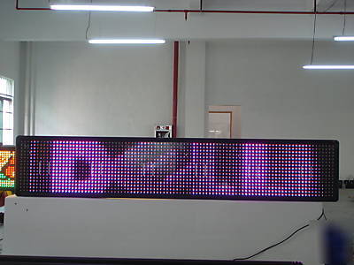 Scrolling led sign outdoor indoor 15.5