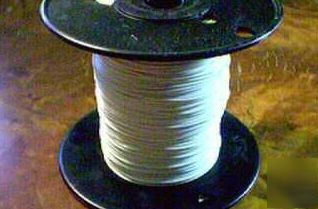 Silver coated electronic wire. 500 ft. 22 awg. us navy