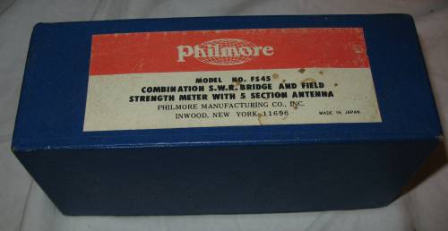  philmore FS45 swr bridge & field strength meter