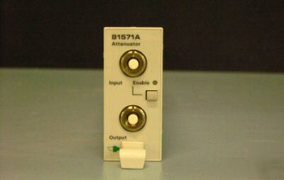 Agilent 81571A optical attenuator