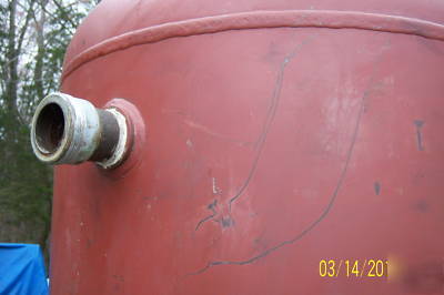 Air compressor tank 240-gallon,verticle,year 2000