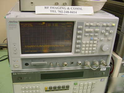 Anritsu ms-8604A spectrum analyzer 100KHZ-8.1GHZ